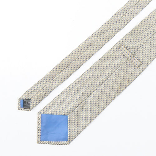 Marks and Spencer Mens Multicoloured Plaids & Checks Polyester Pointed Tie One Size