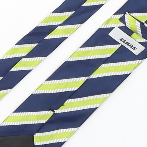 Class  Mens Multicoloured Striped Silk Pointed Tie One Size
