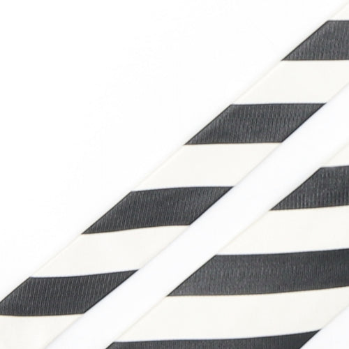 Soprano Mens Multicoloured Striped Silk Pointed Tie One Size