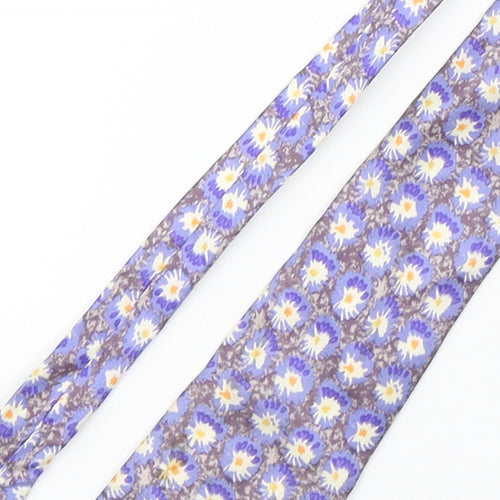 Jonelle  Mens Multicoloured Geometric Silk Pointed Tie One Size