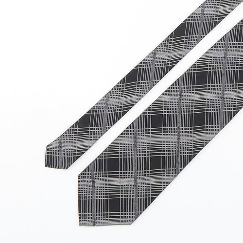 Debenhams Mens Multicoloured Plaids & Checks Polyester Pointed Tie One Size