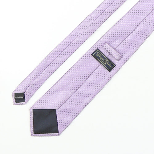 Giorgia Banleri  Mens Multicoloured Polka Dot Microfibre Pointed Tie One Size
