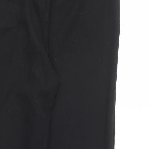 NEXT Womens Black  Polyester Dress Pants Trousers Size 8 L27 in Regular Button