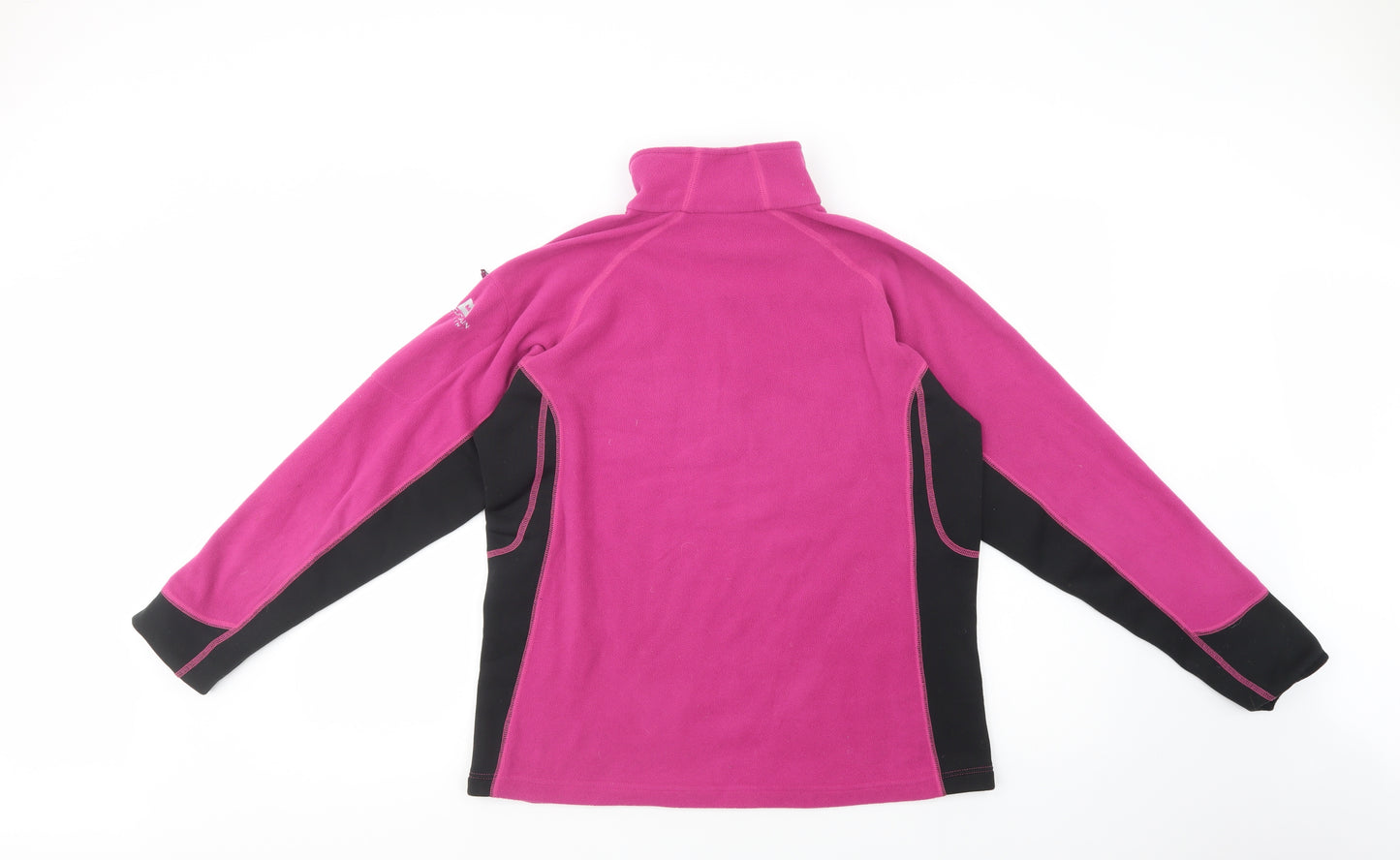 Mountain Equipment Womens Pink  Polyester Pullover Sweatshirt Size 16  Zip