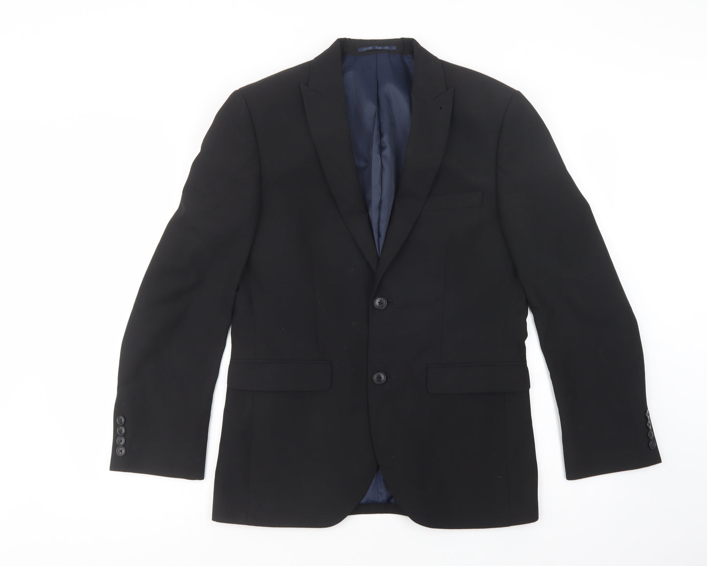NEXT Mens Black   Jacket Blazer Size 38  Button
