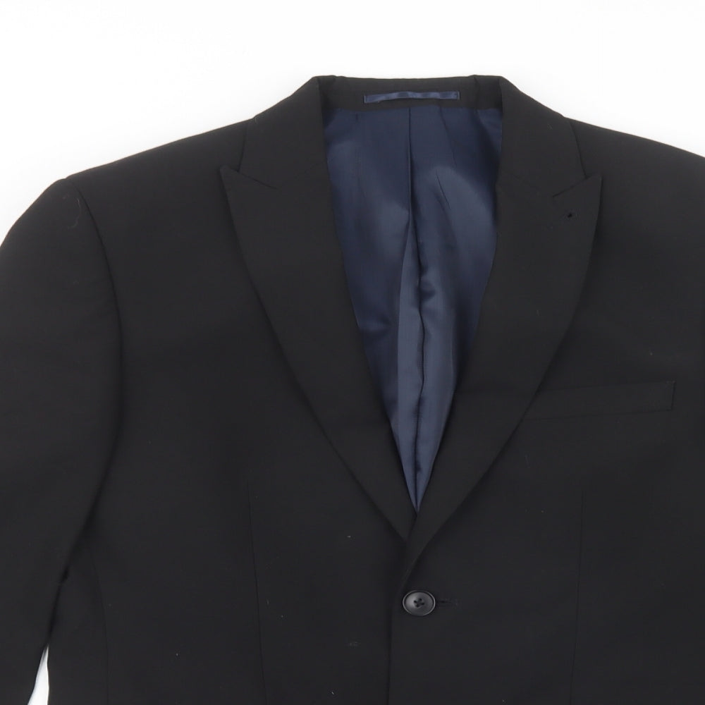 NEXT Mens Black   Jacket Blazer Size 38  Button