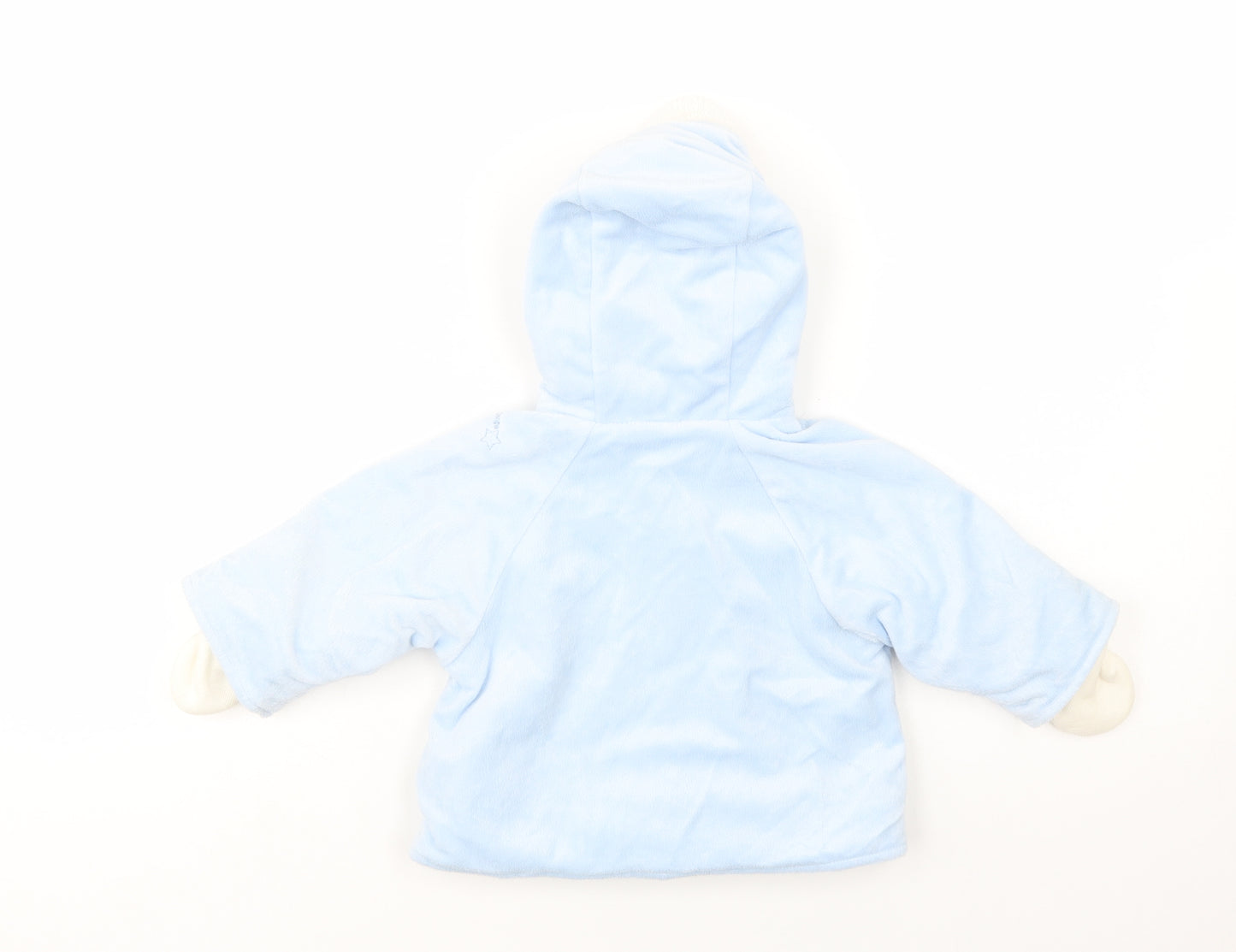 Sucre d'Orge Baby Blue   Basic Jacket Jacket Size 3-6 Months   Snap