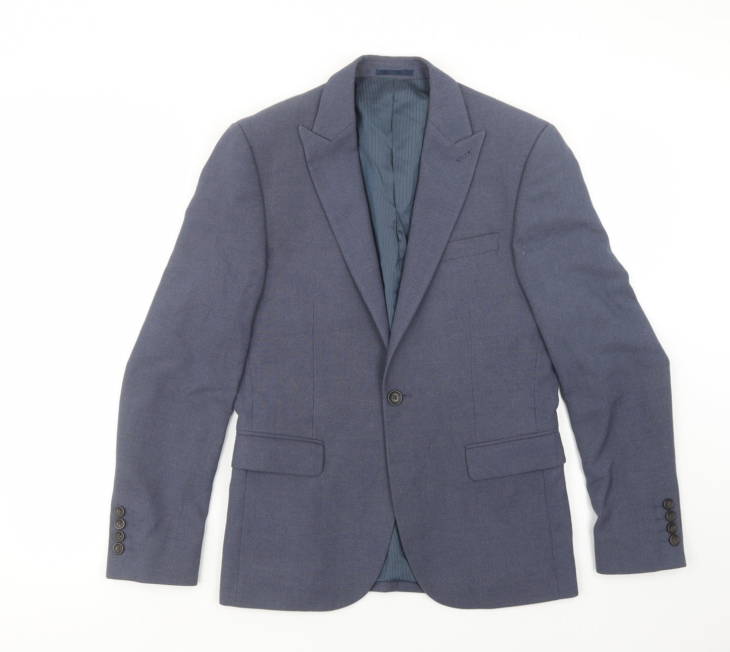 NEXT Mens Blue   Jacket Blazer Size 36  Button