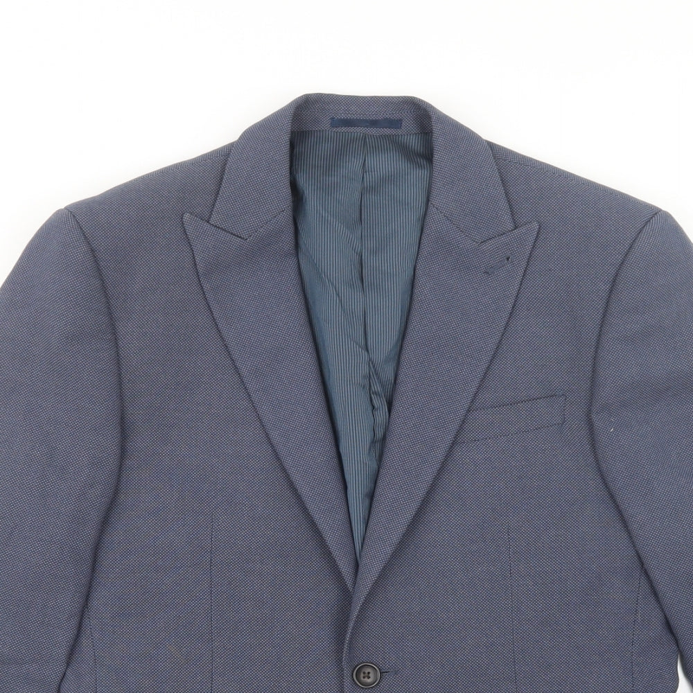 NEXT Mens Blue   Jacket Blazer Size 36  Button