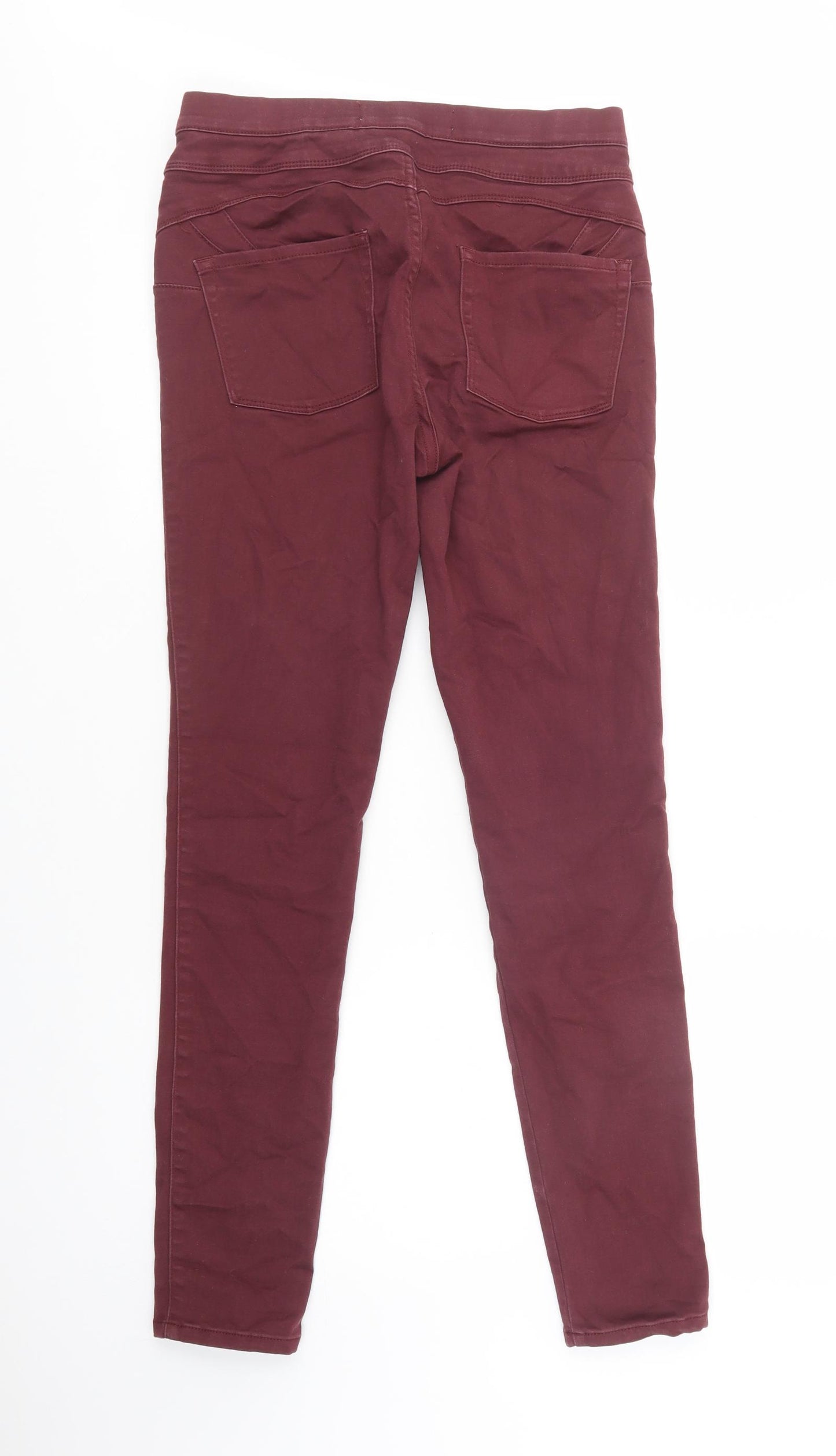 NEXT Womens Purple  Cotton Jegging Jeans Size 12 L32 in Regular