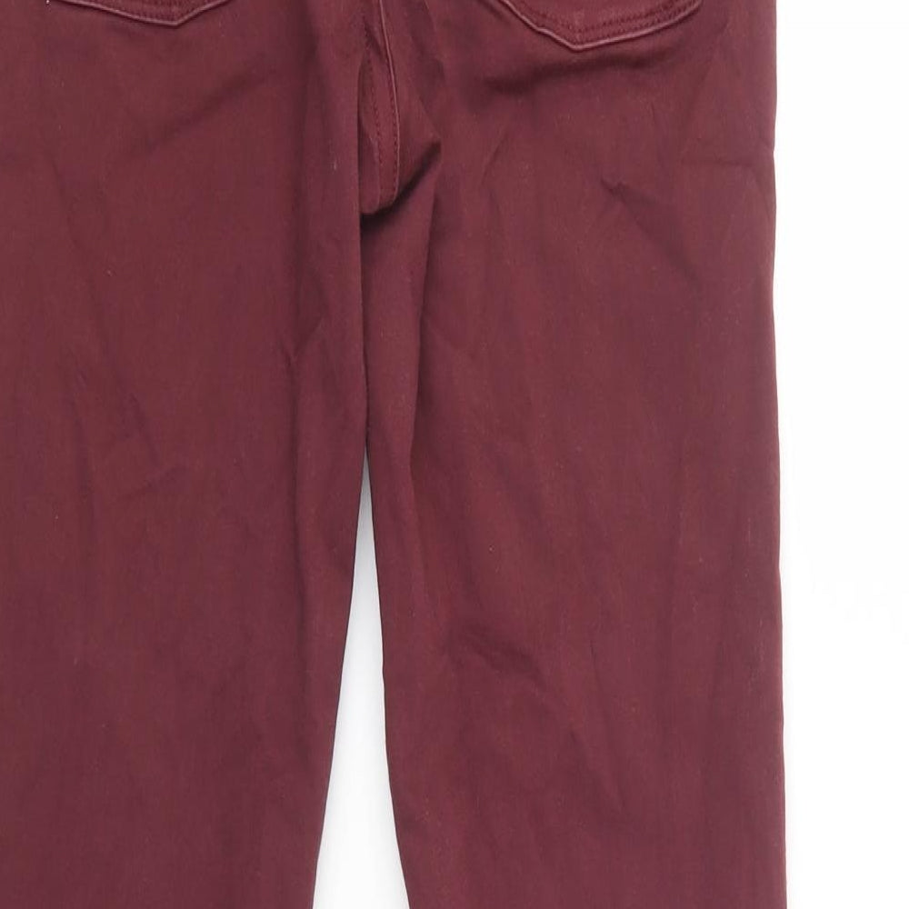 NEXT Womens Purple  Cotton Jegging Jeans Size 12 L32 in Regular
