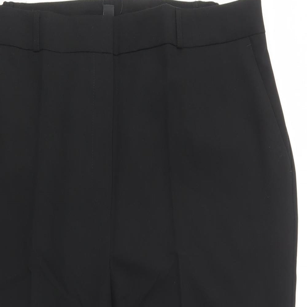 Tailored Womens Black  Polyester Dress Pants Trousers Size 22 L29 in Regular Button