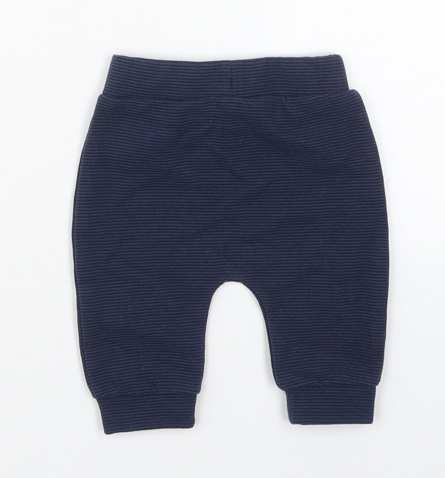 George Baby Blue  Cotton Sweatpants Trousers Size 0-3 Months  Drawstring - Mickey Mouse