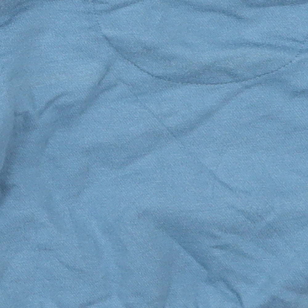 F&F Boys Blue  Cotton Basic T-Shirt Size 3-6 Months Crew Neck Pullover - Dalmation