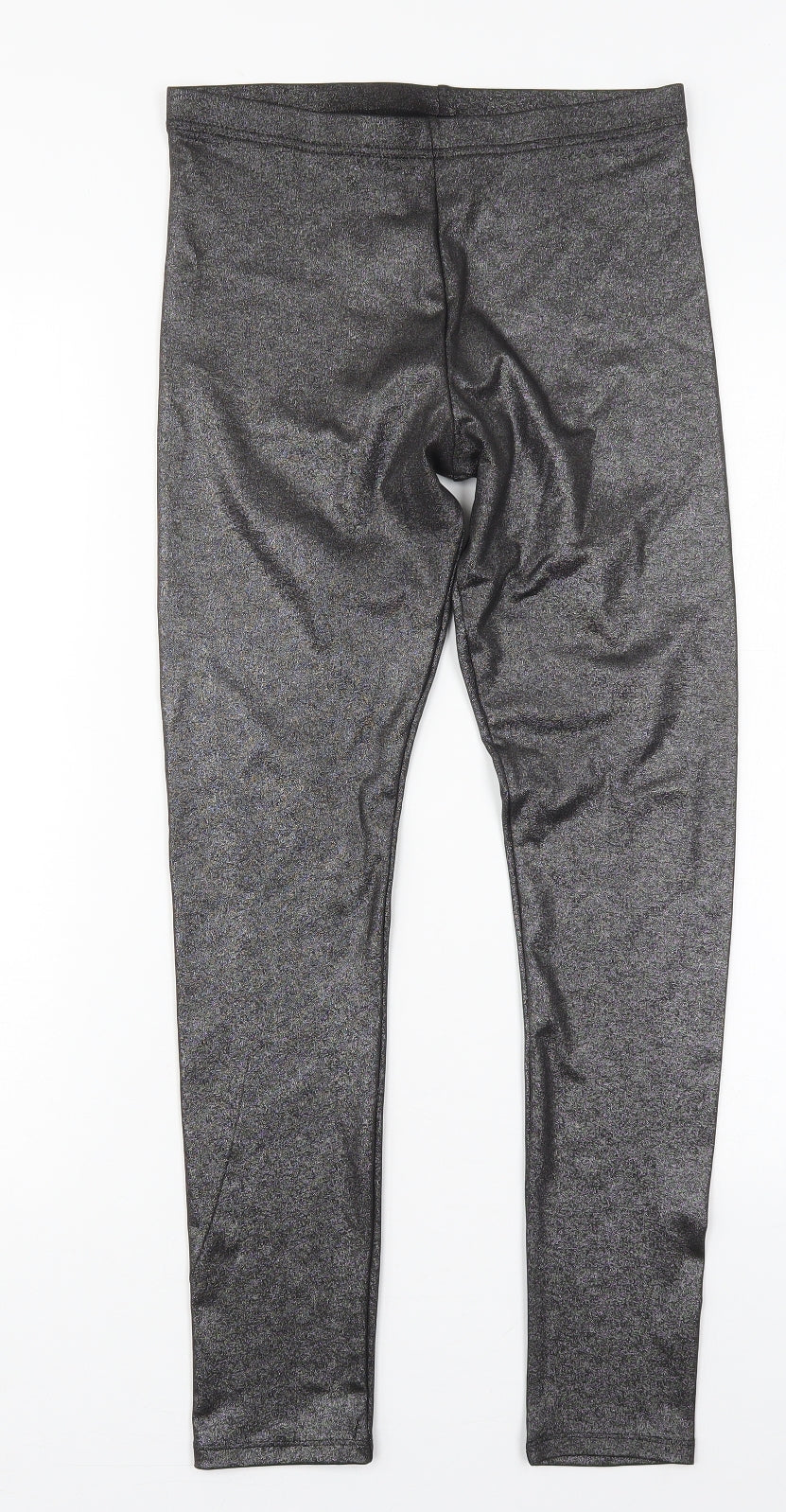 F&F Girls Grey  Polyester Carrot Trousers Size 12-13 Years  Regular