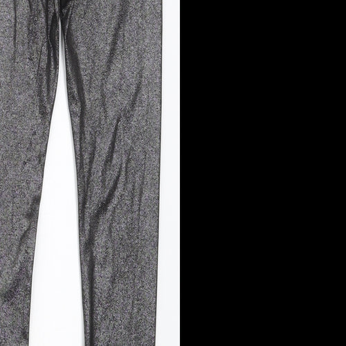 F&F Girls Grey  Polyester Carrot Trousers Size 12-13 Years  Regular