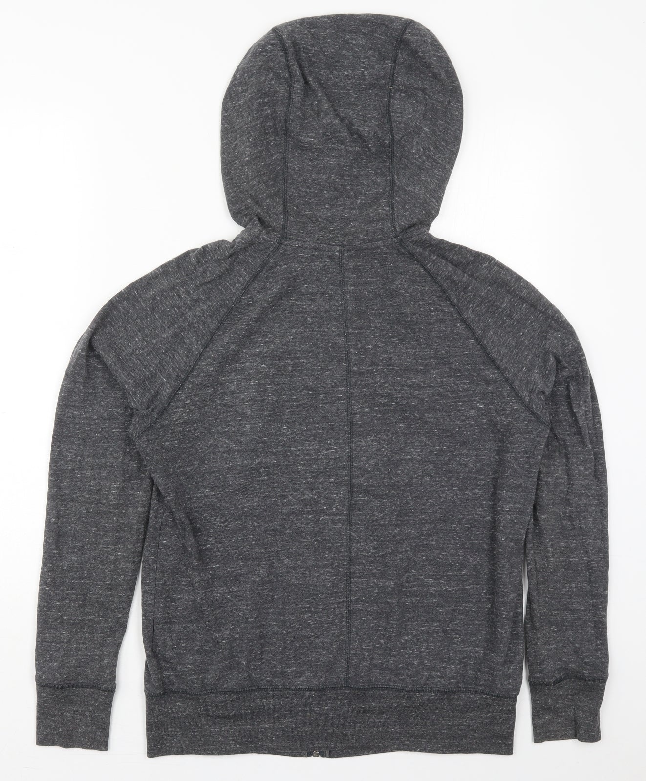 Nike Mens Grey  Cotton Full Zip Hoodie Size M