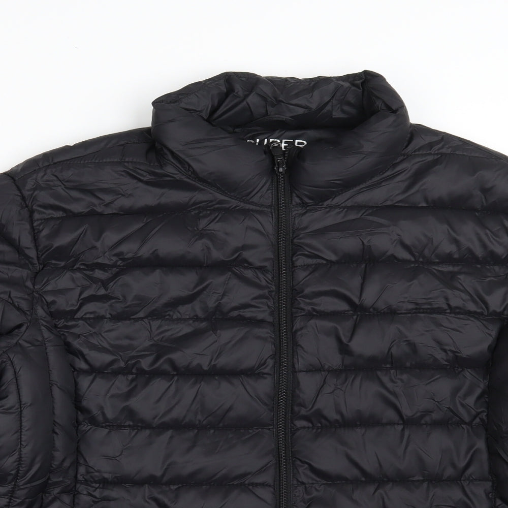 Primark Womens Black   Jacket  Size 18  Zip - Size 18-20