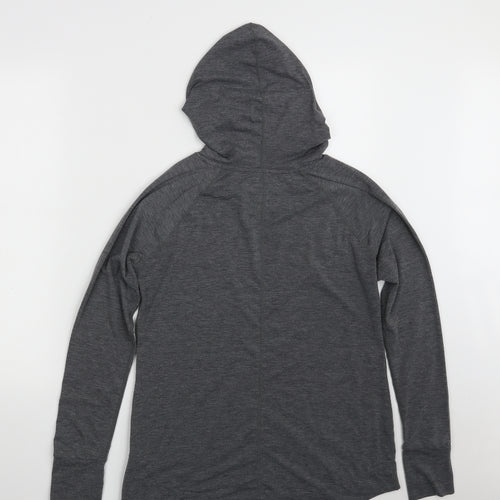 Gap Womens Grey  Polyester Pullover Hoodie Size M