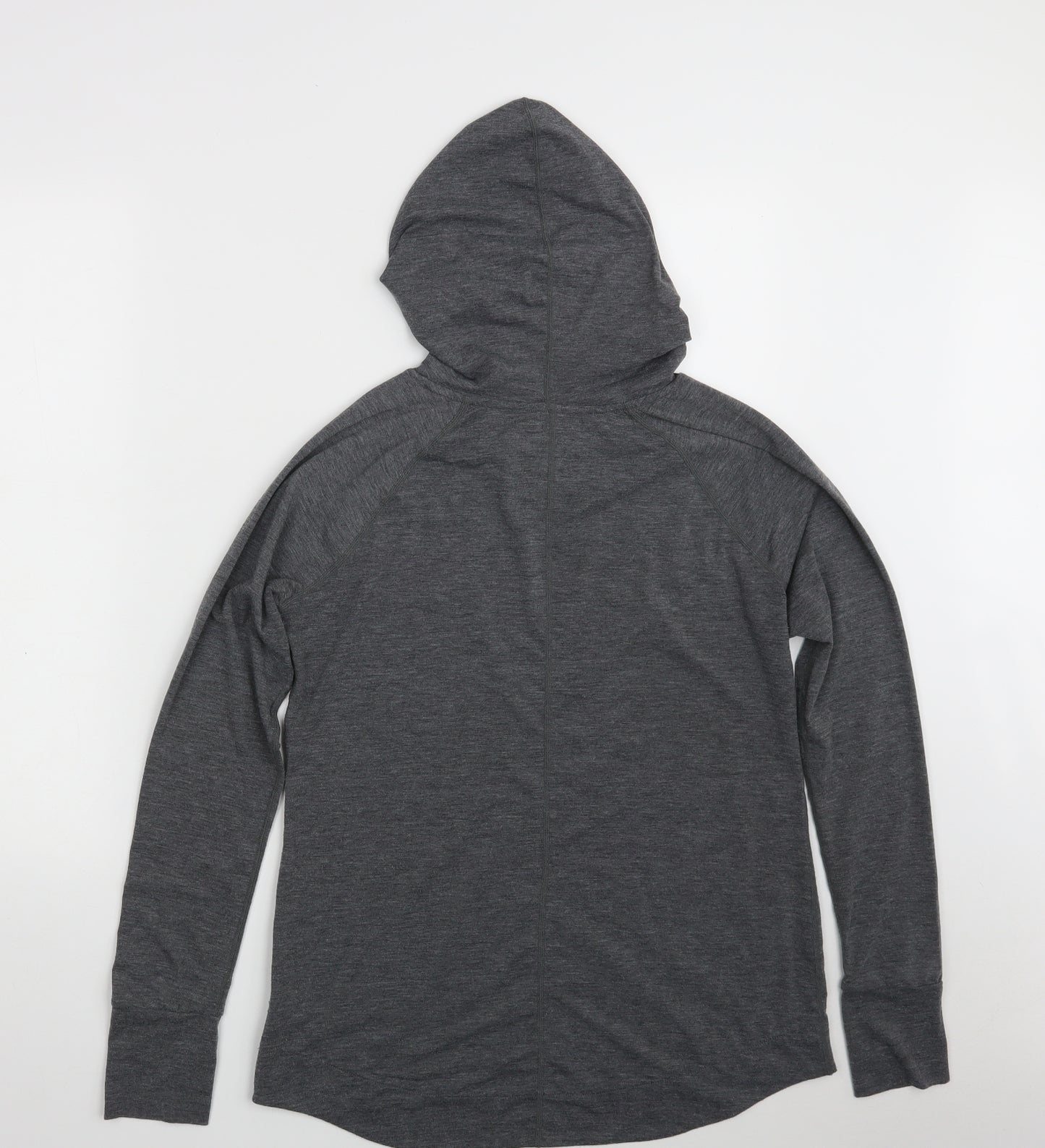 Gap Womens Grey  Polyester Pullover Hoodie Size M
