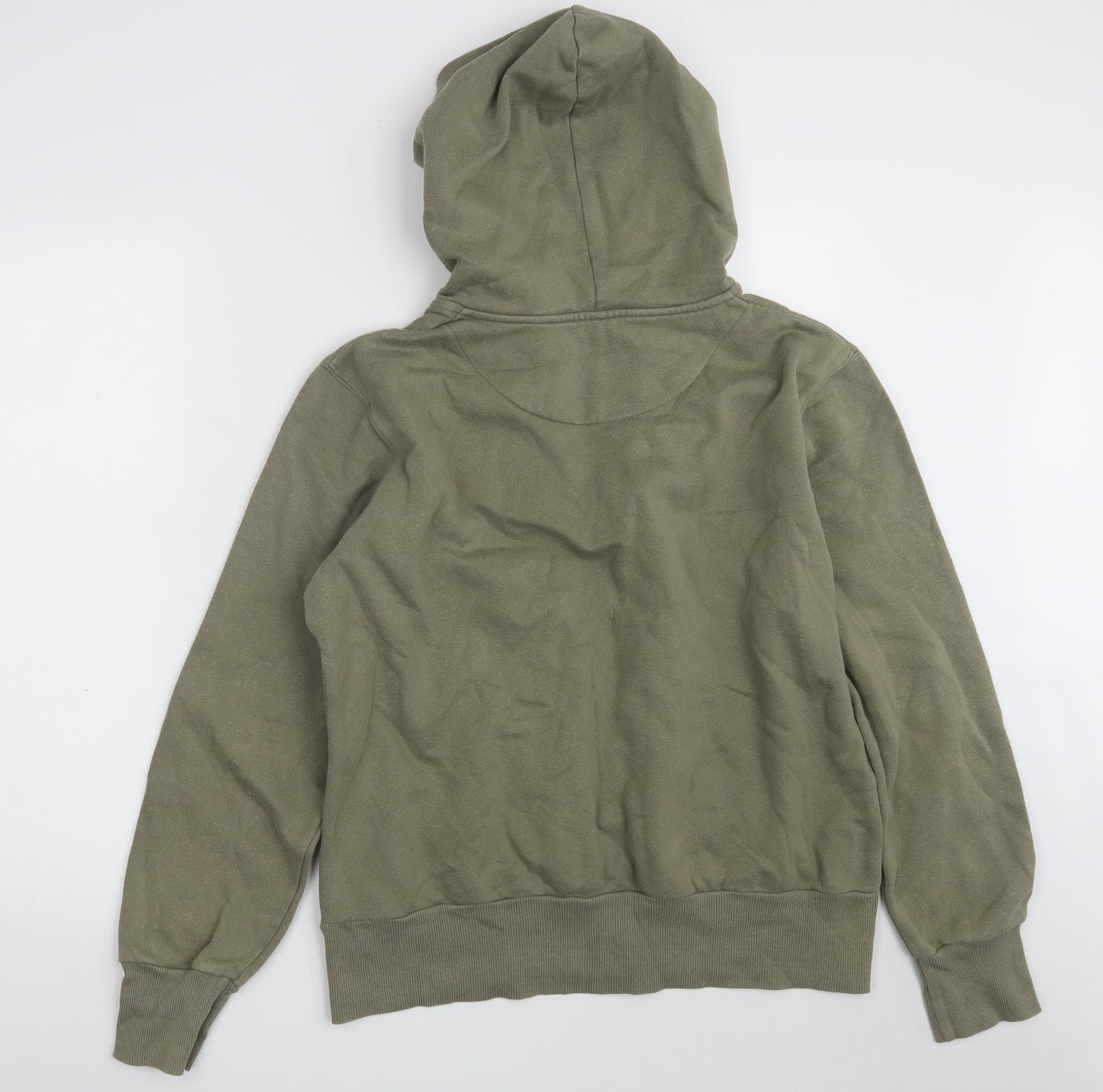 Dunnes Stores Womens Green  Cotton Pullover Hoodie Size 18   - Size 18-20
