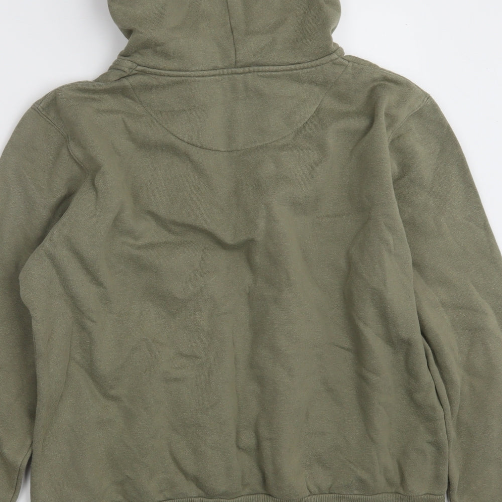 Dunnes Stores Womens Green  Cotton Pullover Hoodie Size 18   - Size 18-20