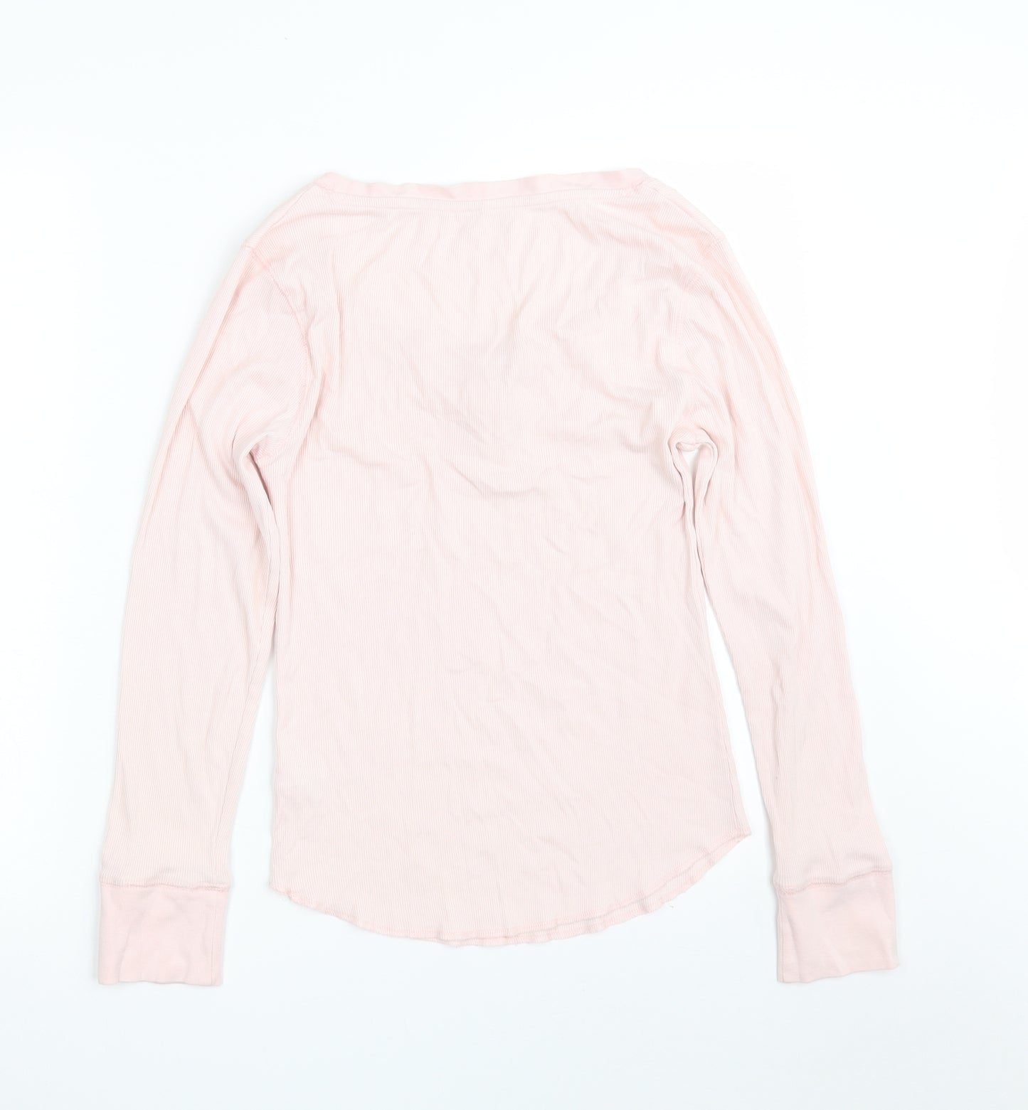 George Womens Pink Scoop Neck  Cotton Pullover Jumper Size 12   - Size 12-14