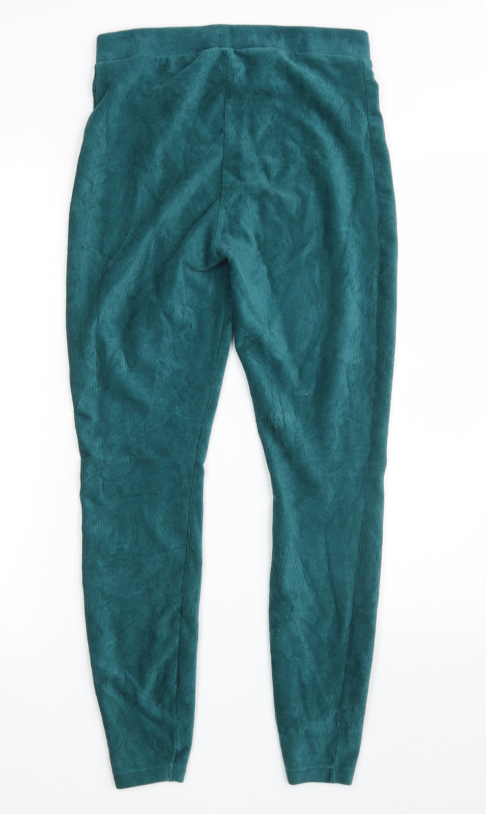 TU Womens Green  Cotton Carrot Leggings Size 10 L27 in
