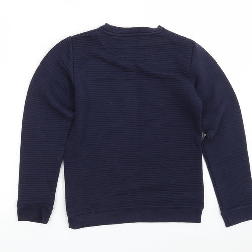 Pep&Co Boys Blue  Cotton Pullover Sweatshirt Size 10-11 Years   - Epic Days