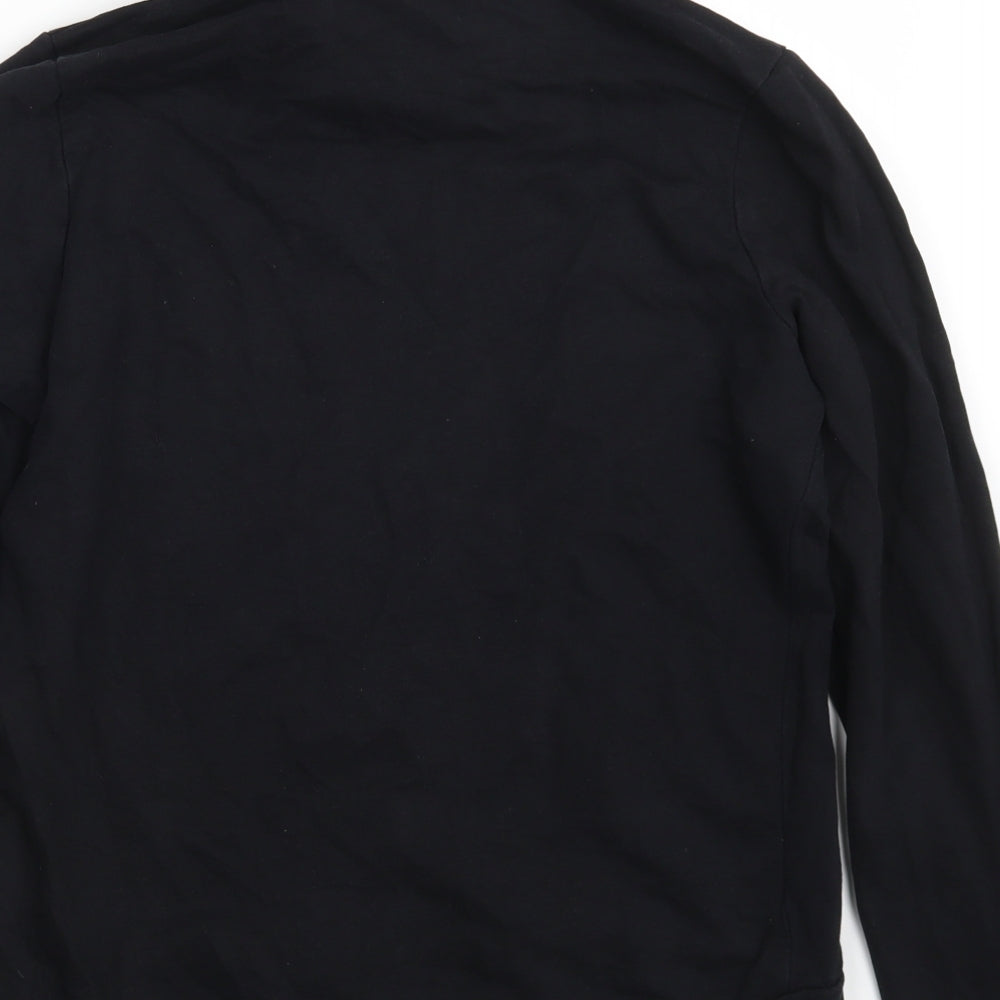 Atmosphere Womens Black  100% Cotton Pullover Sweatshirt Size 10   - FIND LOVE IN SIMPLICITY
