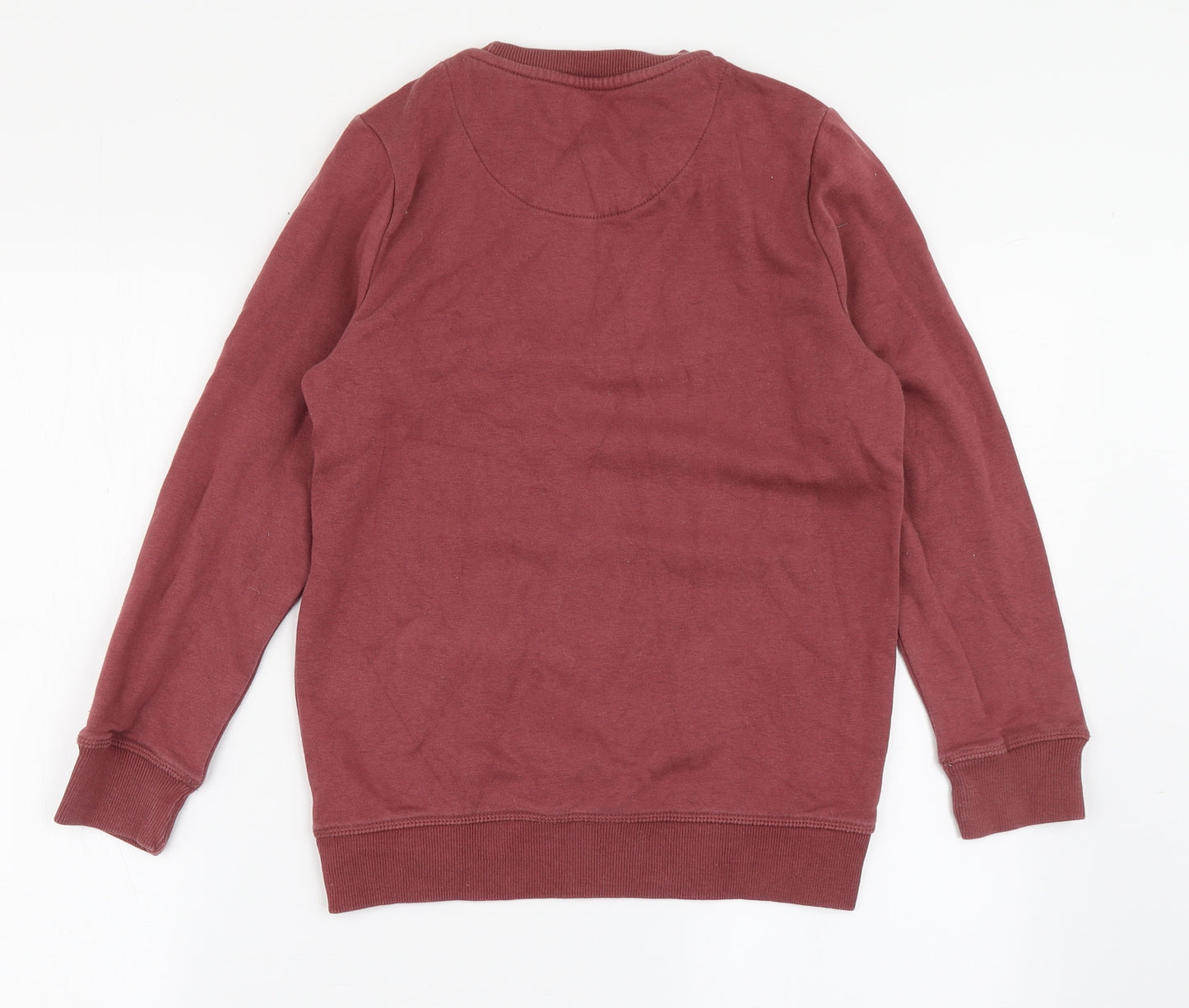 F&F Boys Red  Cotton Pullover Sweatshirt Size 10-11 Years  Pullover - Game On