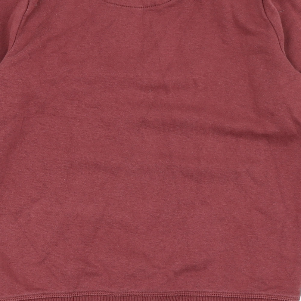 F&F Boys Red  Cotton Pullover Sweatshirt Size 10-11 Years  Pullover - Game On
