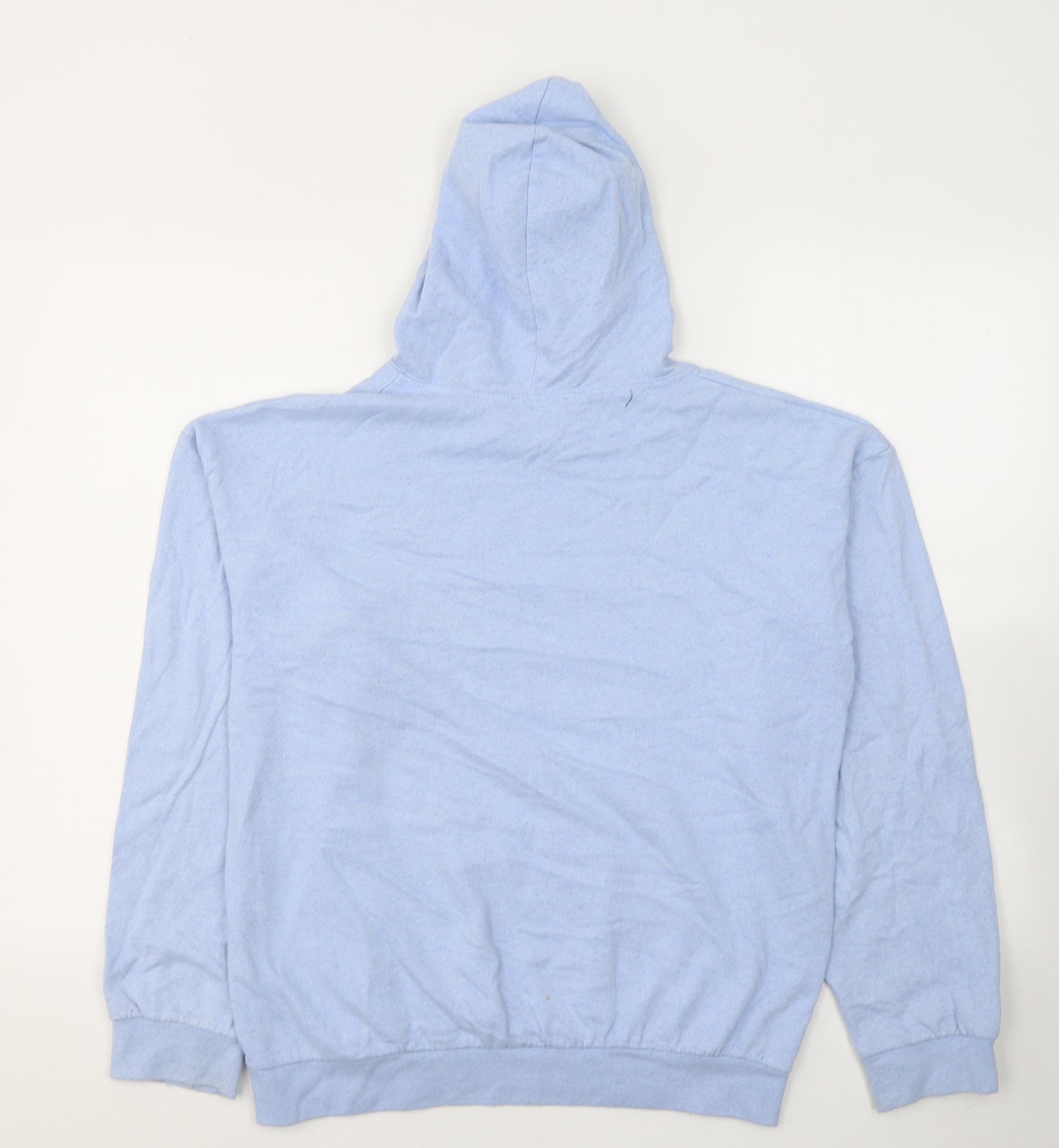 I SAW IT FIRST Womens Blue  Cotton Pullover Hoodie Size XS  Pullover