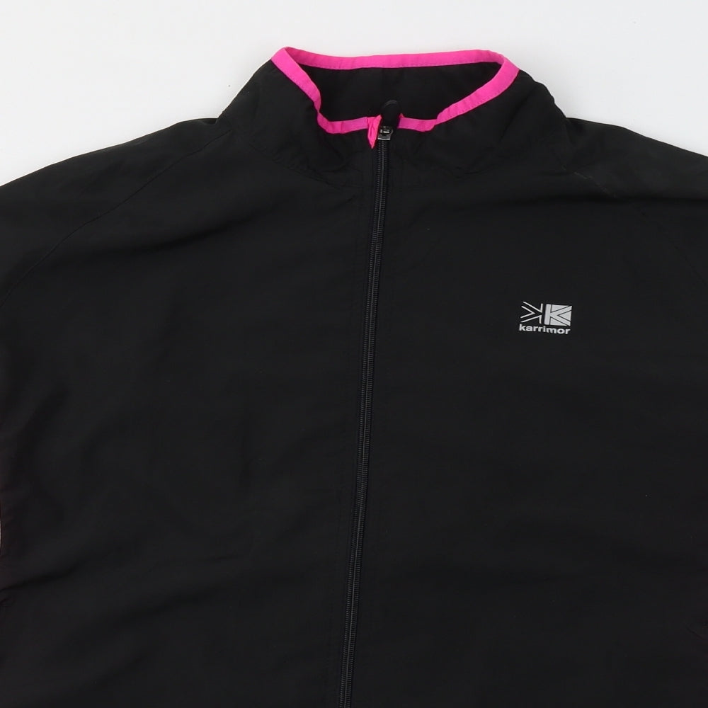 Karrimor Womens Black   Windbreaker Coat Size 18  Zip