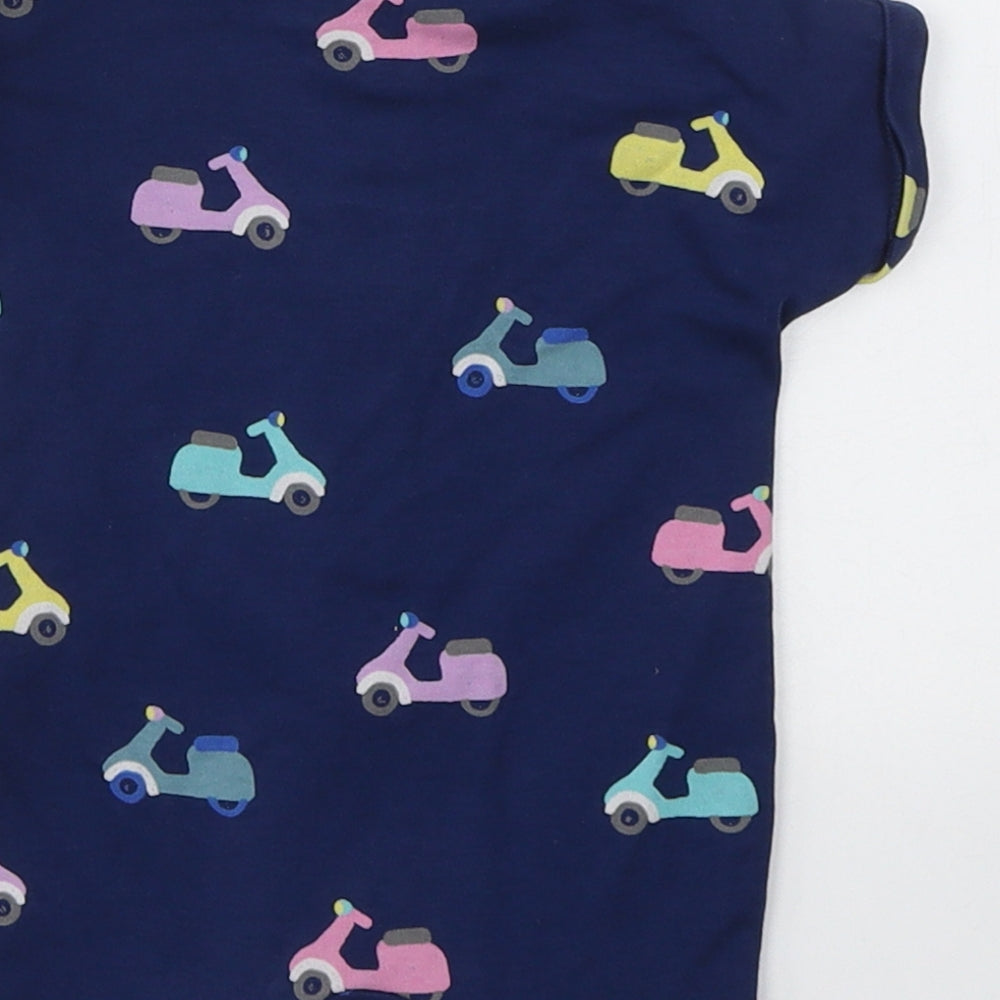 NEXT Boys Blue  Cotton Babygrow One-Piece Size 0-3 Months  Button