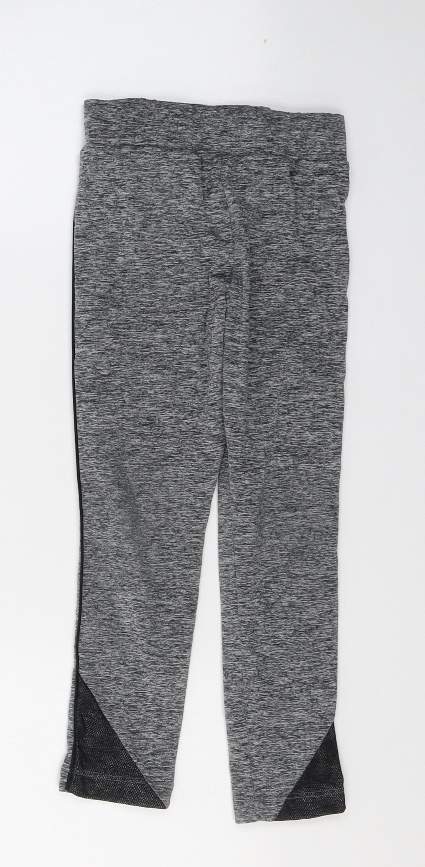 NEXT Girls Grey  Polyester Jegging Trousers Size 4 Years  Regular Pullover - Leggings