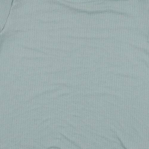 Papaya Womens Blue  Polyester Jersey Blouse Size 20 Round Neck