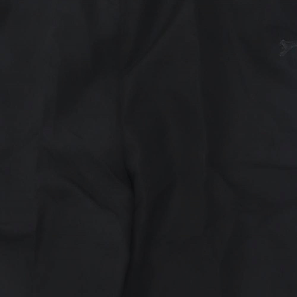 Slazenger Mens Black  Polyester Jogger Trousers Size 2XL L30 in Regular Tie