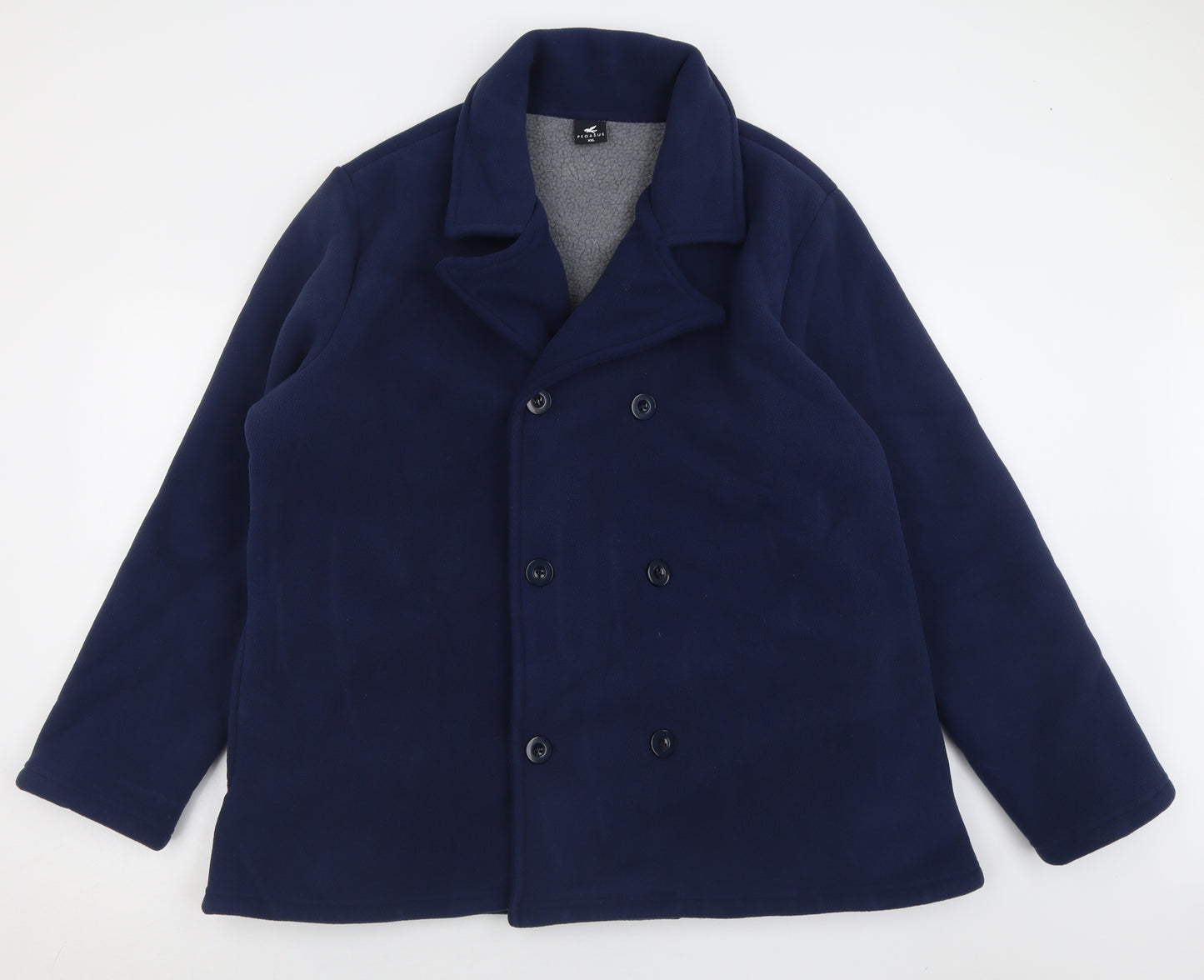 Pegasus Mens Blue   Jacket  Size 2XL  Button