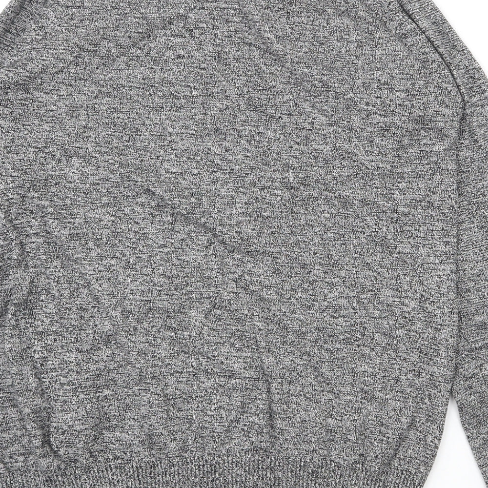 Primark Mens Grey Crew Neck  Cotton Pullover Jumper Size M
