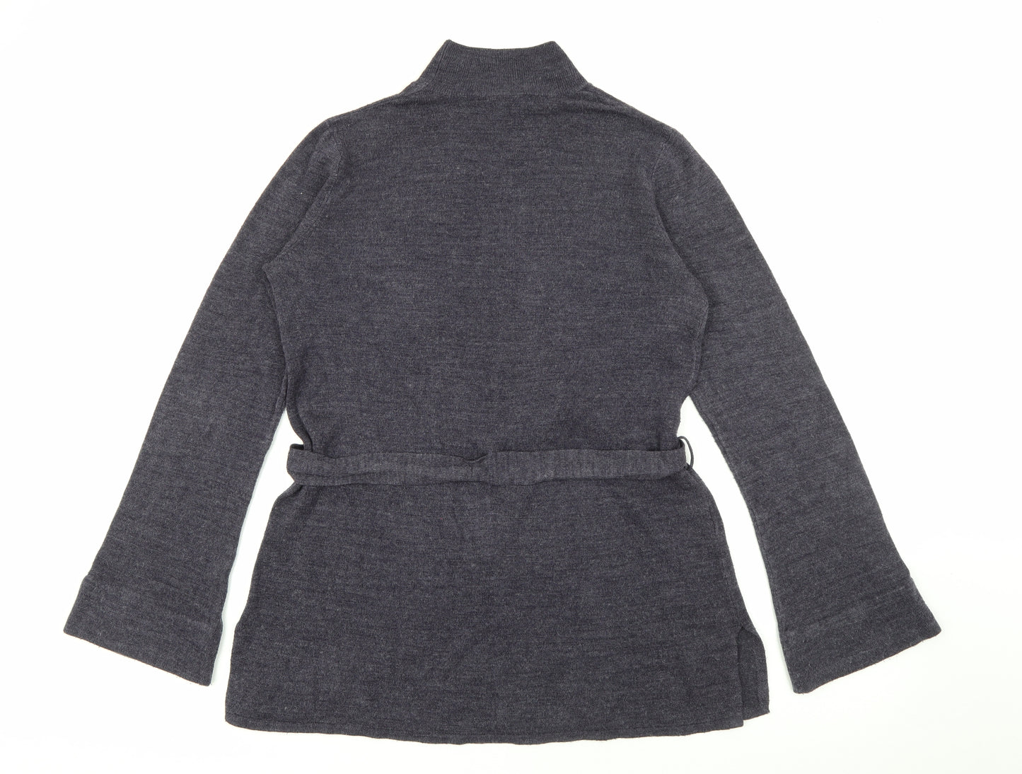 George Womens Purple High Neck  Acrylic Pullover Jumper Size 12