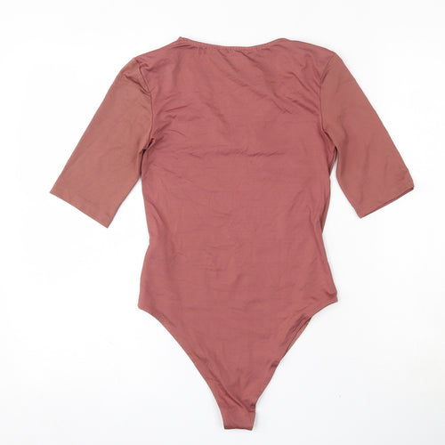 Primark Womens Brown  Polyamide Bodysuit One-Piece Size XS