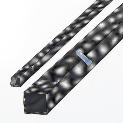 Marks and Spencer Mens Multicoloured Polka Dot Polyester Pointed Tie One Size