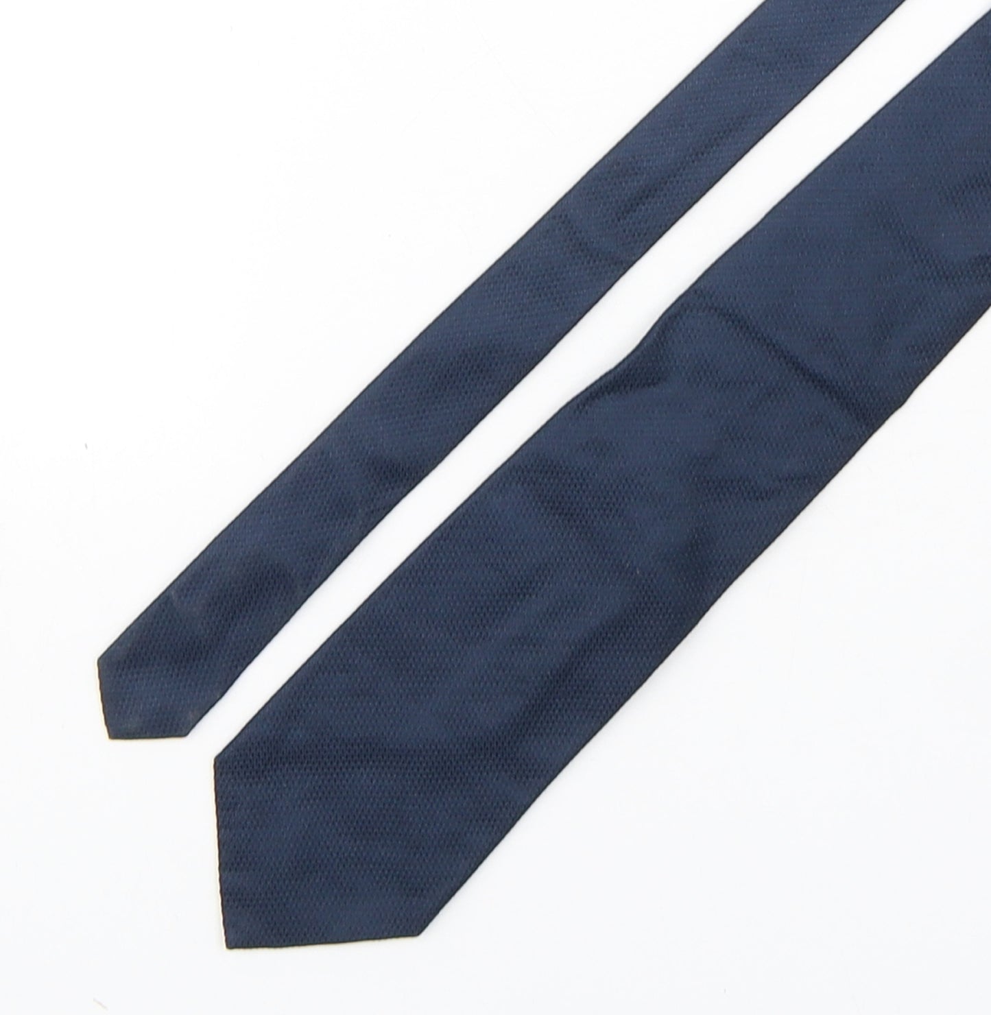 Austin Reed  Mens Blue Grenadine Silk Pointed Tie One Size