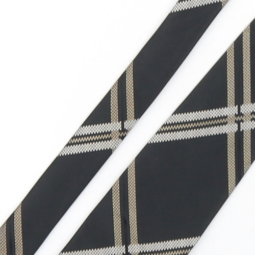 NEXT Mens Multicoloured Plaids & Checks Silk Pointed Tie One Size