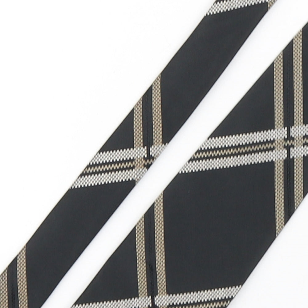 NEXT Mens Multicoloured Plaids & Checks Silk Pointed Tie One Size