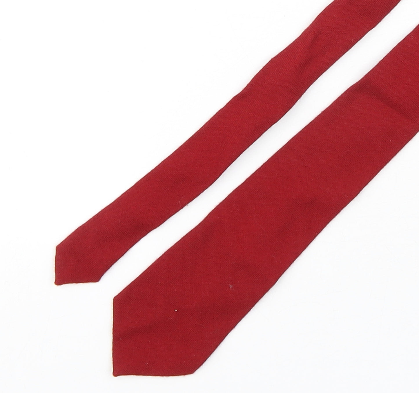 Debenhams Mens Red  Wool Pointed Tie One Size