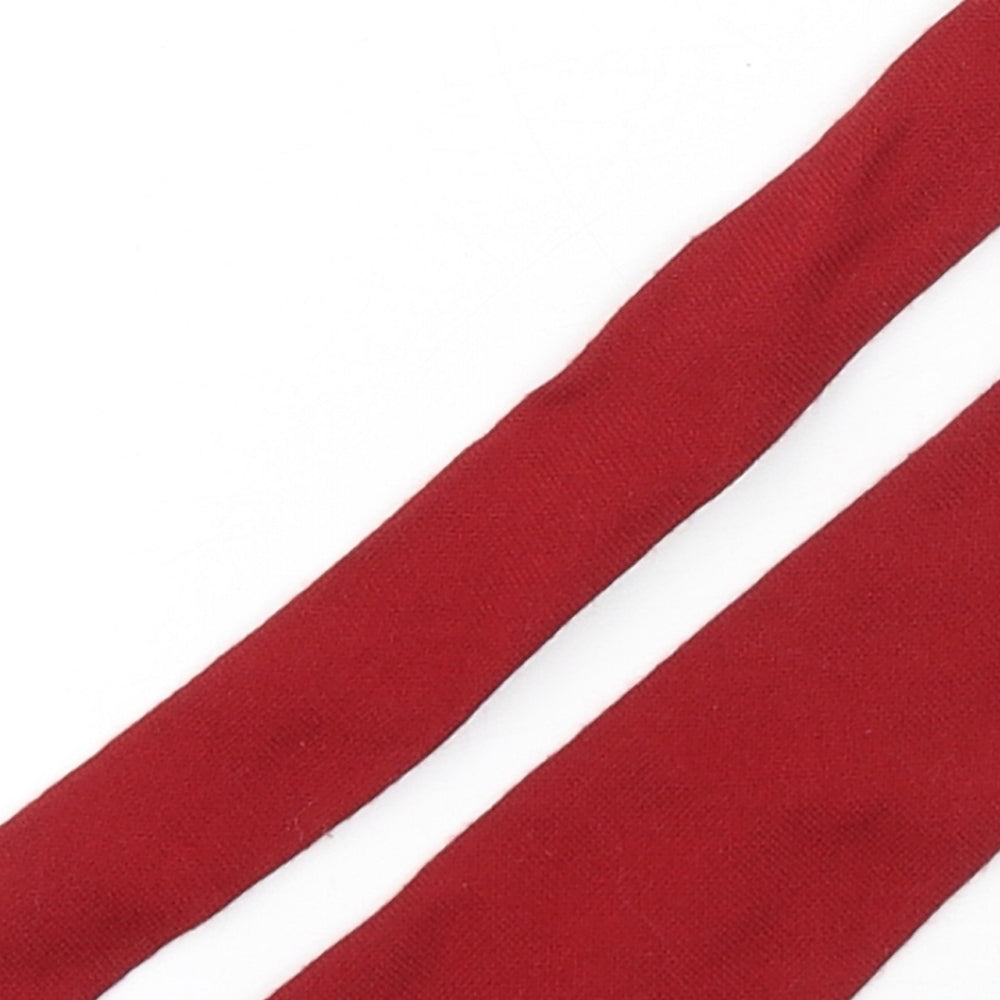 Debenhams Mens Red  Wool Pointed Tie One Size