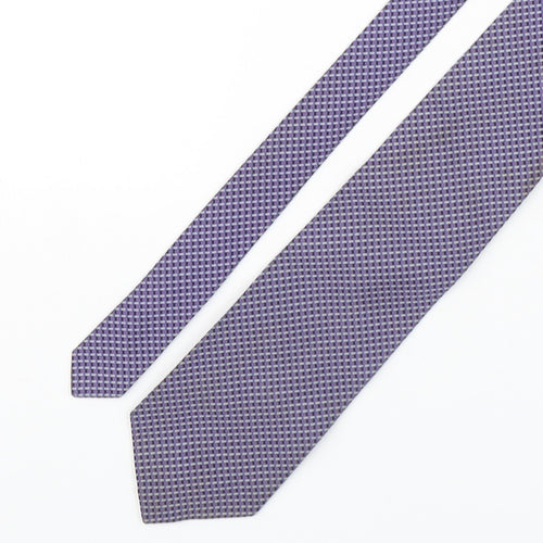 Lloyds Mens Multicoloured Plaids & Checks Polyester Pointed Tie One Size