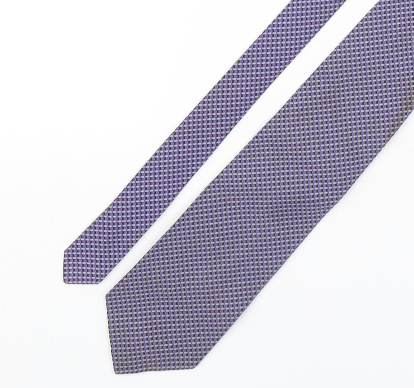 Lloyds Mens Multicoloured Plaids & Checks Polyester Pointed Tie One Size